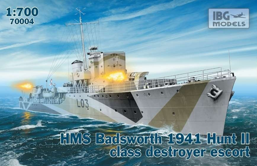 1/700 HMS BADSWORTH 1941 Hunt II class