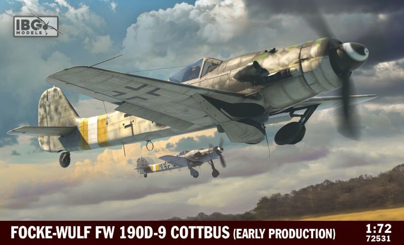 IBG 1/72 Focke Wulf Fw 190D-9 Cottbus (Early Production) Plastic Model Kit