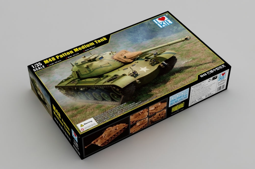 I Love Kit 1/35 M48 MBT Plastic Model Kit