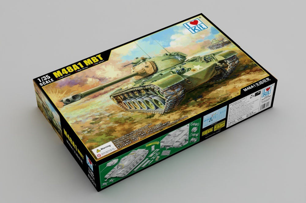 I Love Kit 1/35 M48A1 MBT Plastic Model Kit