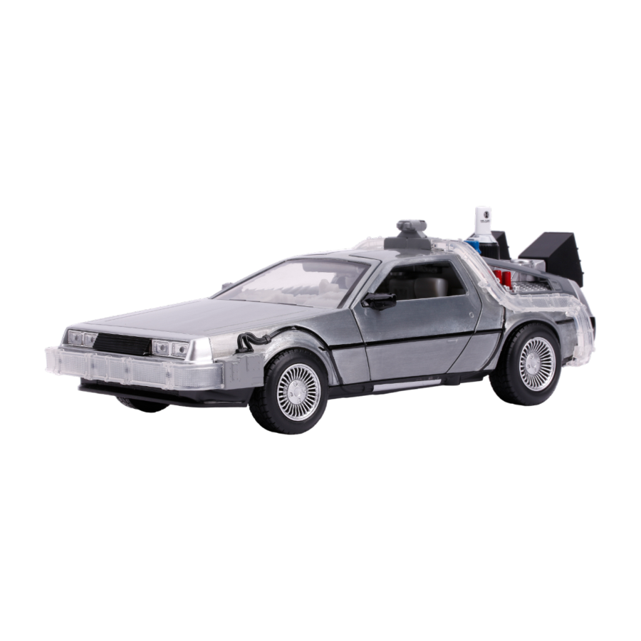 Delorean 1:24 Scale Hollywood Ride - Back to the Future Part II