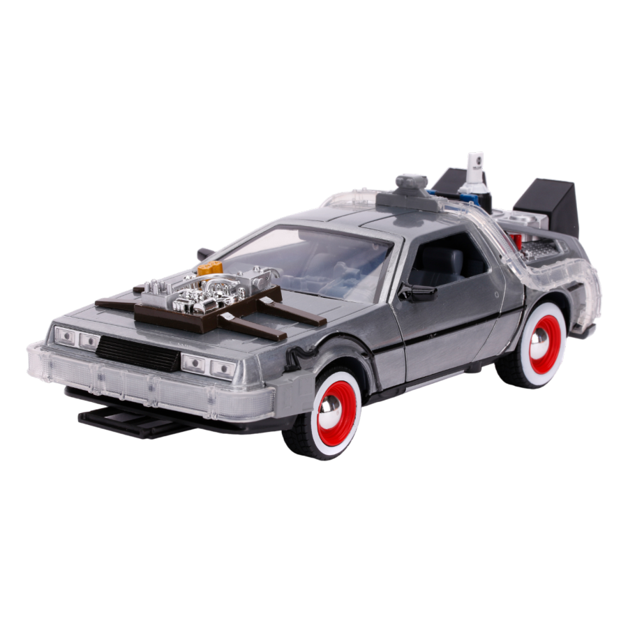 Time Machine Raw Metal 1:24 Scale Hollywood Ride - Back to the Future Part III