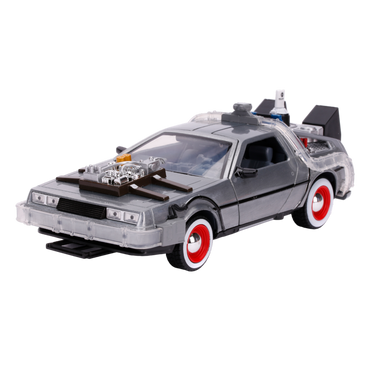 Time Machine Raw Metal 1:24 Scale Hollywood Ride - Back to the Future Part III