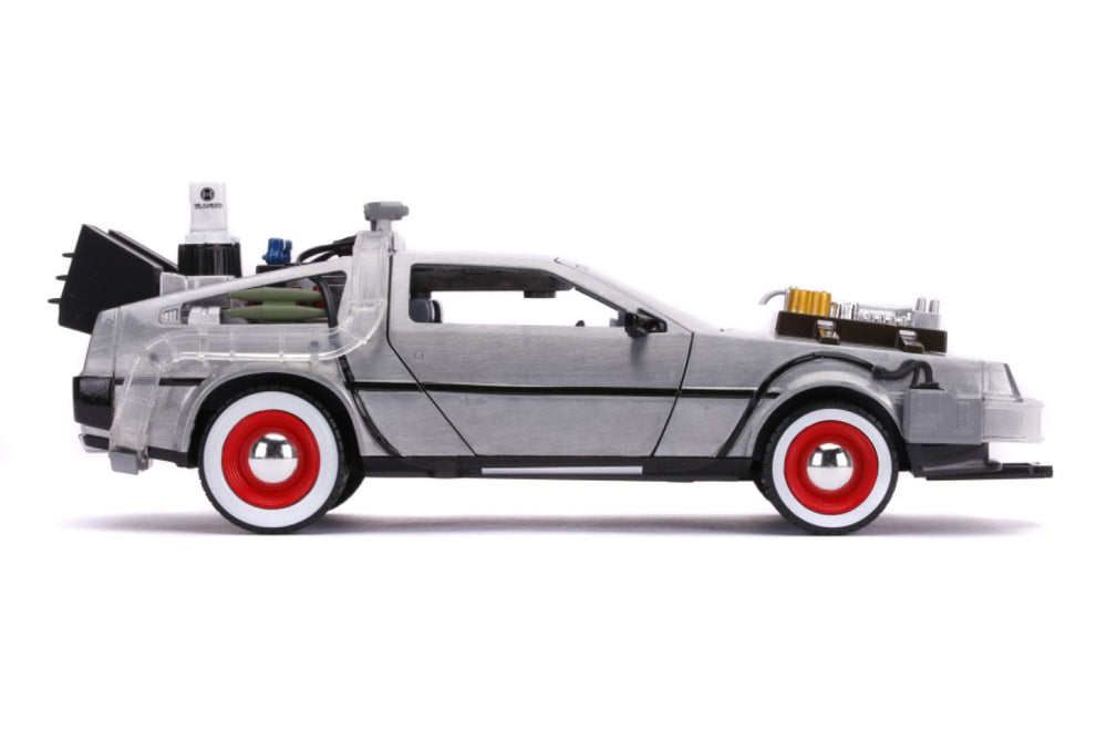 Time Machine Raw Metal 1:24 Scale Hollywood Ride - Back to the Future Part III