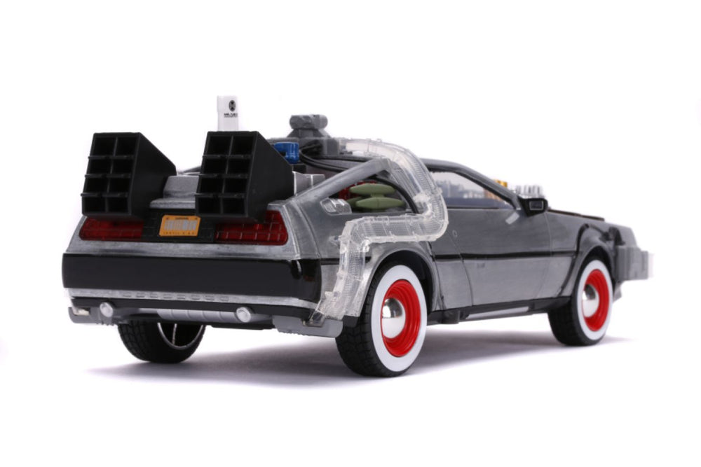 Time Machine Raw Metal 1:24 Scale Hollywood Ride - Back to the Future Part III