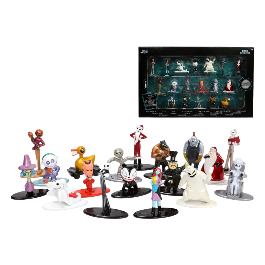 The Nightmare Before Christmas - Nano MetalFig 18-Pack