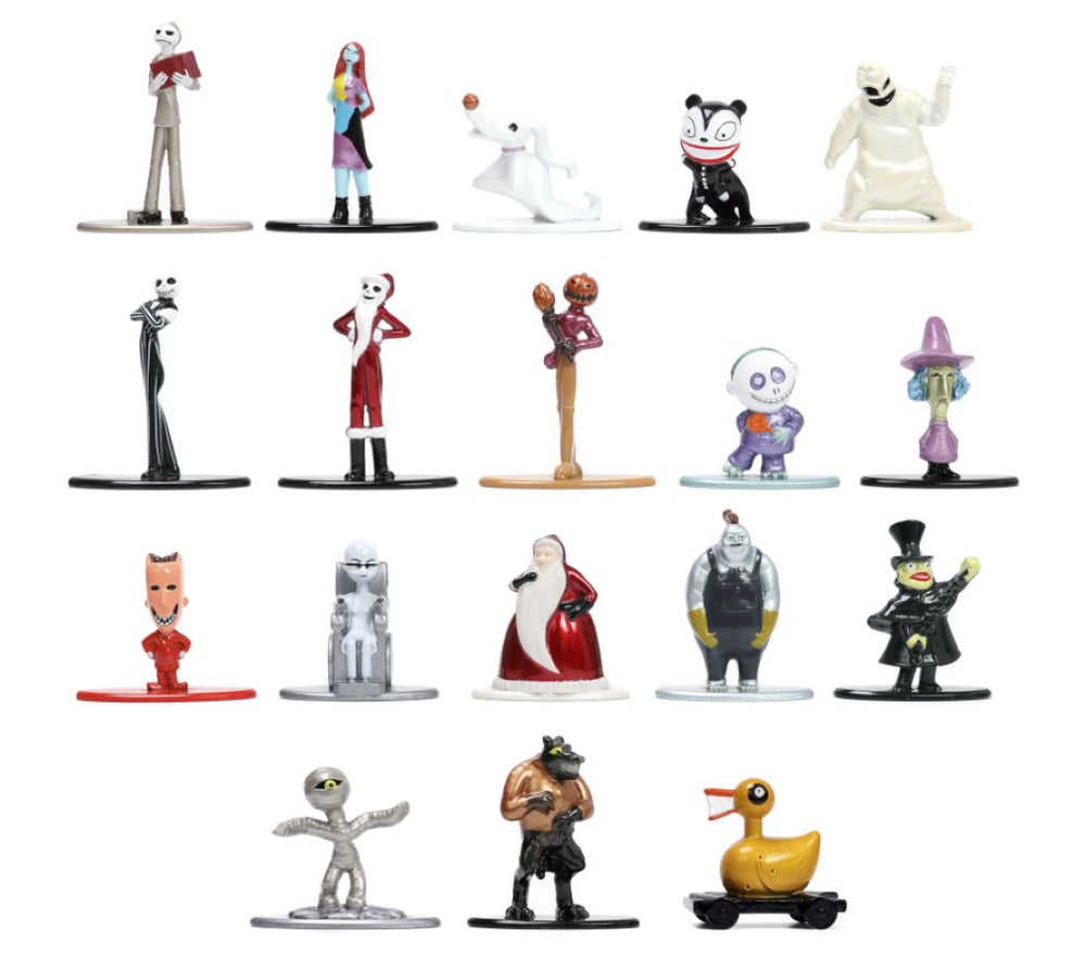 The Nightmare Before Christmas - Nano MetalFig 18-Pack