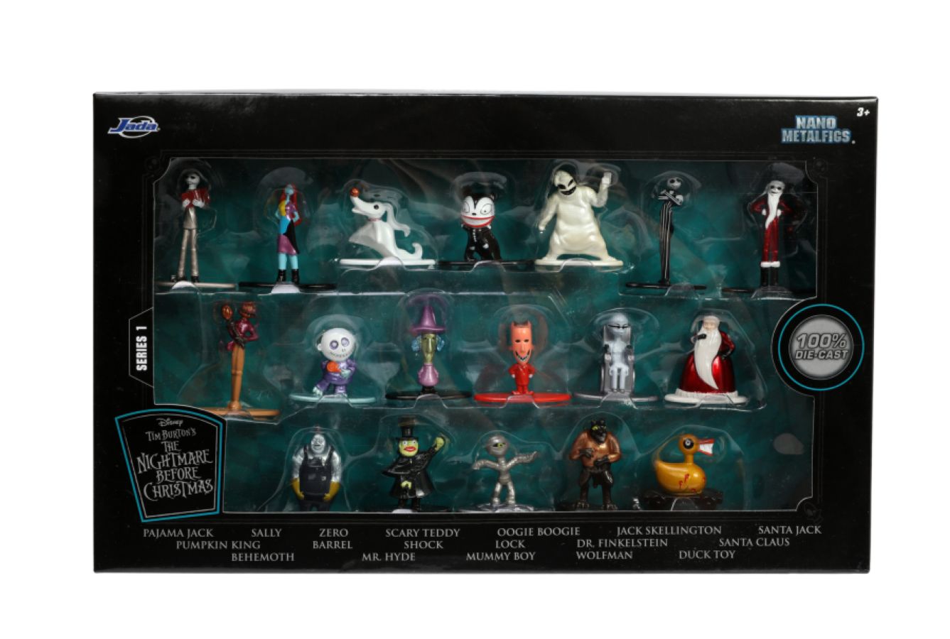 The Nightmare Before Christmas - Nano MetalFig 18-Pack