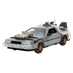 Delorean 1:24 Diecast Vehicle (with Lights) - Back to the Future 3