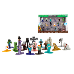 Minecraft - Nano MetalFig 18-Pack