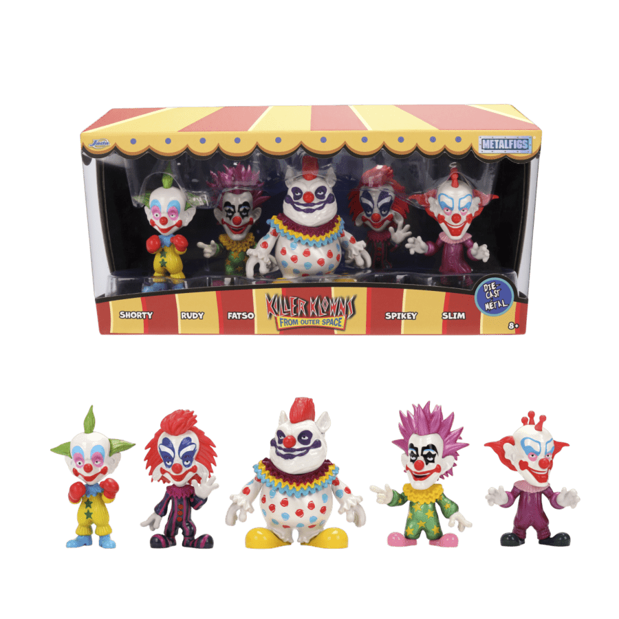 Killer Klowns – 2.5″ Metalfigs 5-Pack