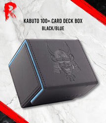 Kabuto 100+ Card Deck Box - Black Blue