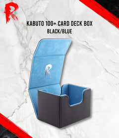 Kabuto 100+ Card Deck Box - Black Blue