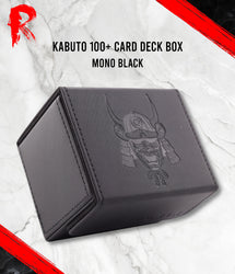 Kabuto 100+ Card Deck Box - Mono Black