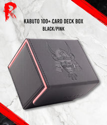 Kabuto 100+ Card Deck Box - Black Pink