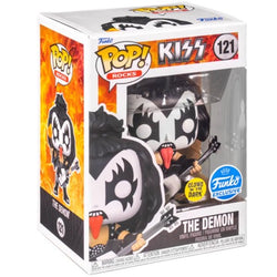 The Demon (Glow in the Dark) #121 KISS Pop! Vinyl [Exclusive]