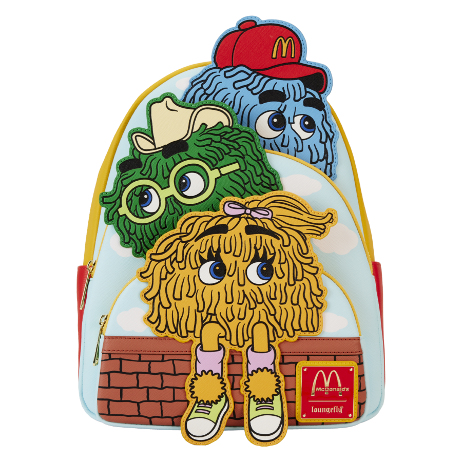 McDonalds - Fry Guys Triple Pocket Backpack