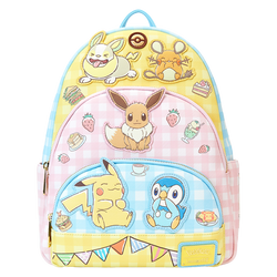 Pokemon - Cafe Triple Pocket Backpack