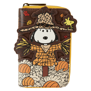 Peanuts - Snoopy Scarecrow Zip Around Wallet