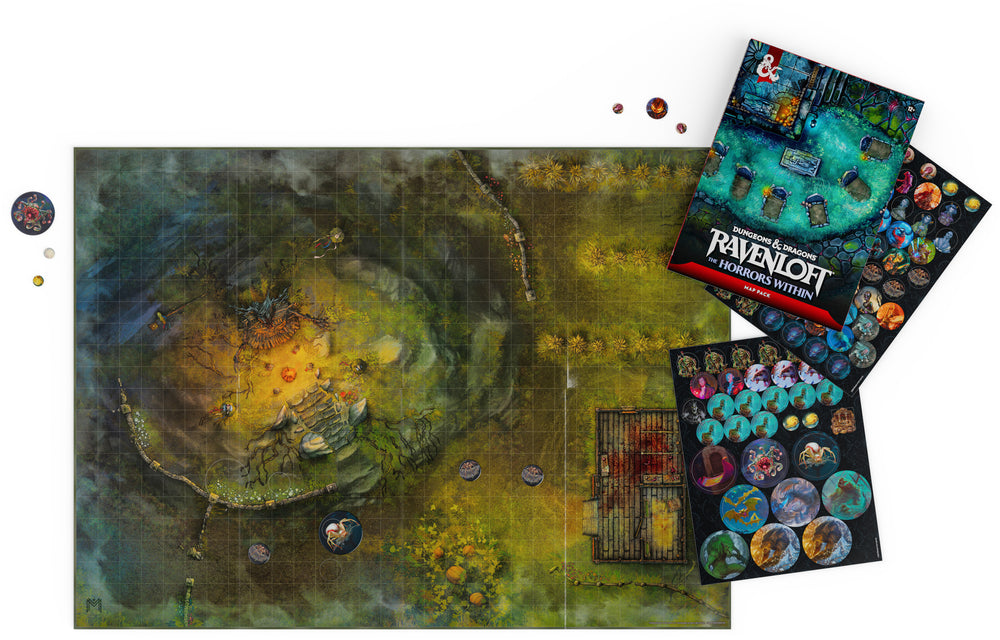 D&D Ravenloft: The Horrors Within - Map Pack PRE-ORDER 16/06/26