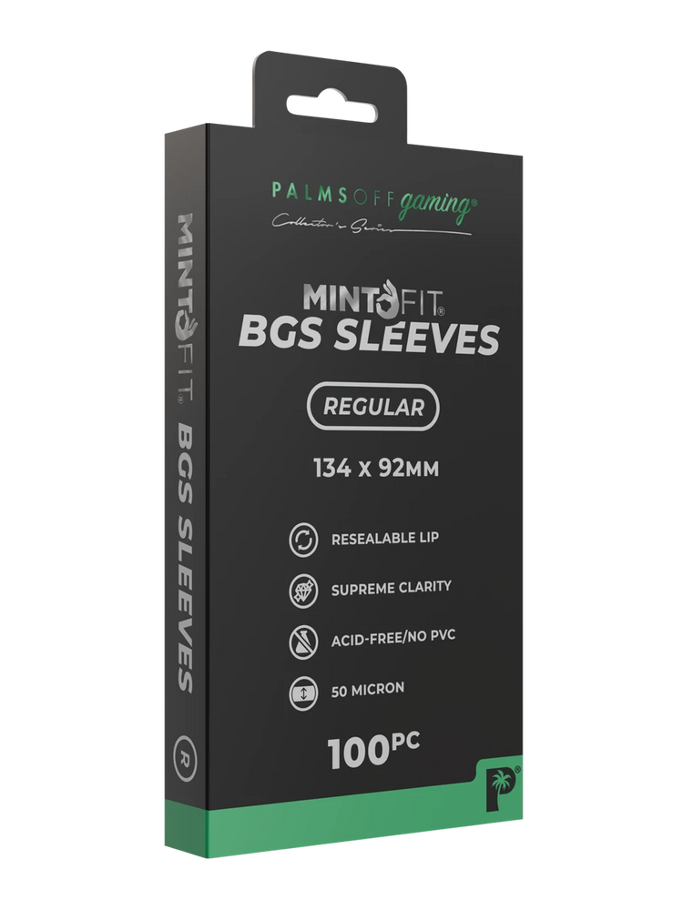 MintFit BGS Graded Card Sleeves - Regular 100pc