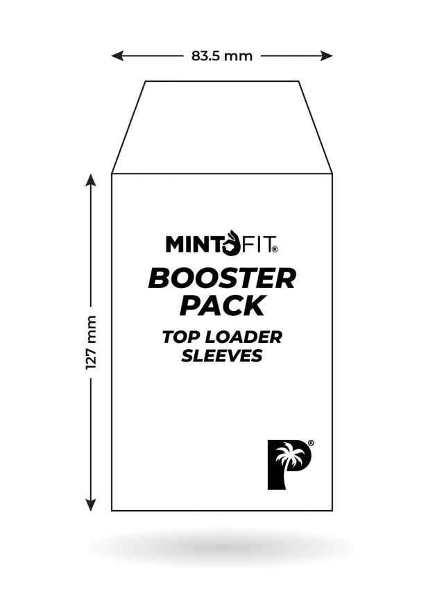 MintFit Booster Pack Loader Sleeves - 50pc