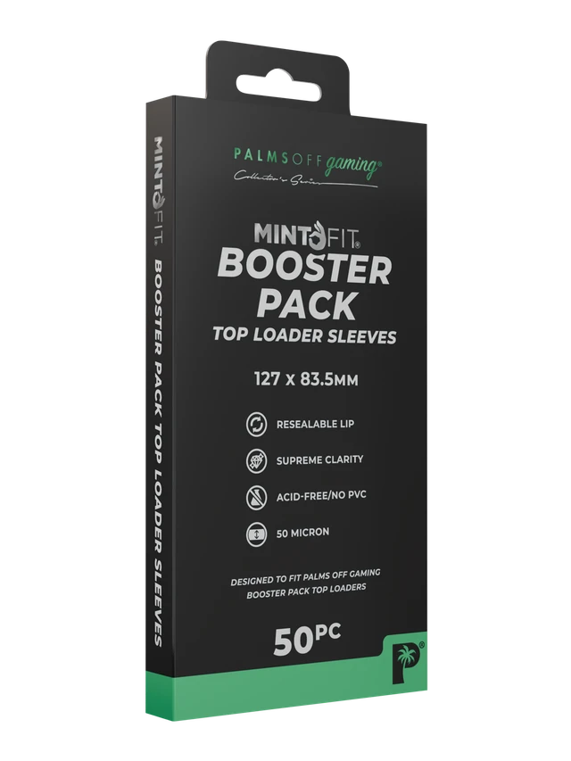 MintFit Booster Pack Loader Sleeves - 50pc