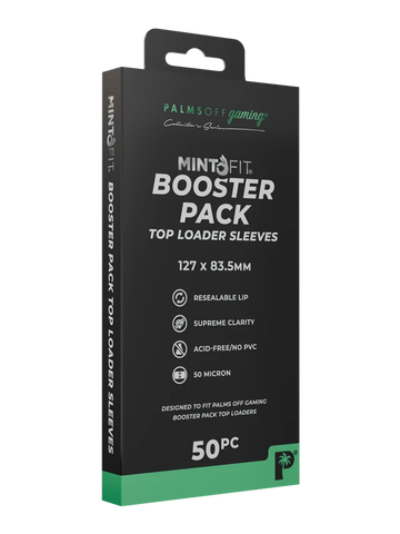 MintFit Booster Pack Loader Sleeves - 50pc