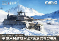 Meng 1/72 PLA ZTQ15 Light Tank Plastic Model Kit