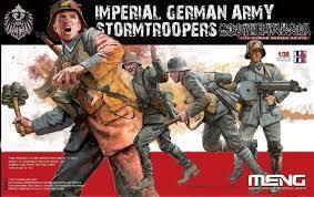 1/35 Imperial German Army Stormtroopers Plastic Model Kit