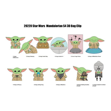 Star Wars: Mandalorian - Best of Grogu Bag Clip Blind Bag