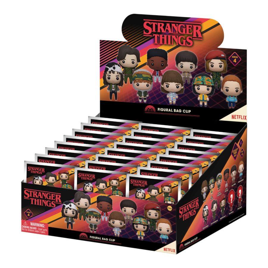 Stranger Things - 3D PVC Bag Clips (Series 4)