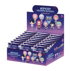 KPop Demon Hunters – 3D PVC Bag Clips Blind Bag Series 1