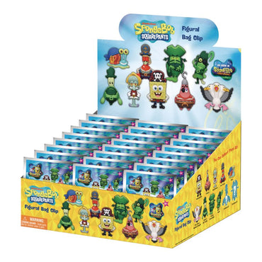 SpongeBob Movie (2025) – 3D PVC Keychains Blind Bag