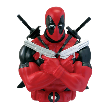 Marvel Comics - Deadpool Cross Pose Bust Bank