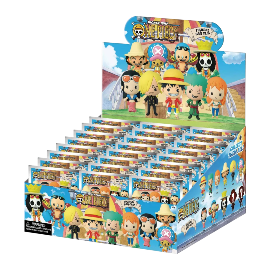 One Piece - 3D PVC Bag Clips Blind Bag Series 1
