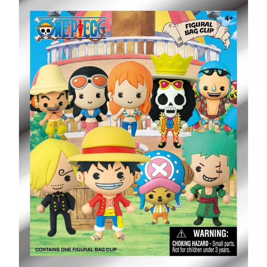 One Piece - 3D PVC Bag Clips Blind Bag Series 1