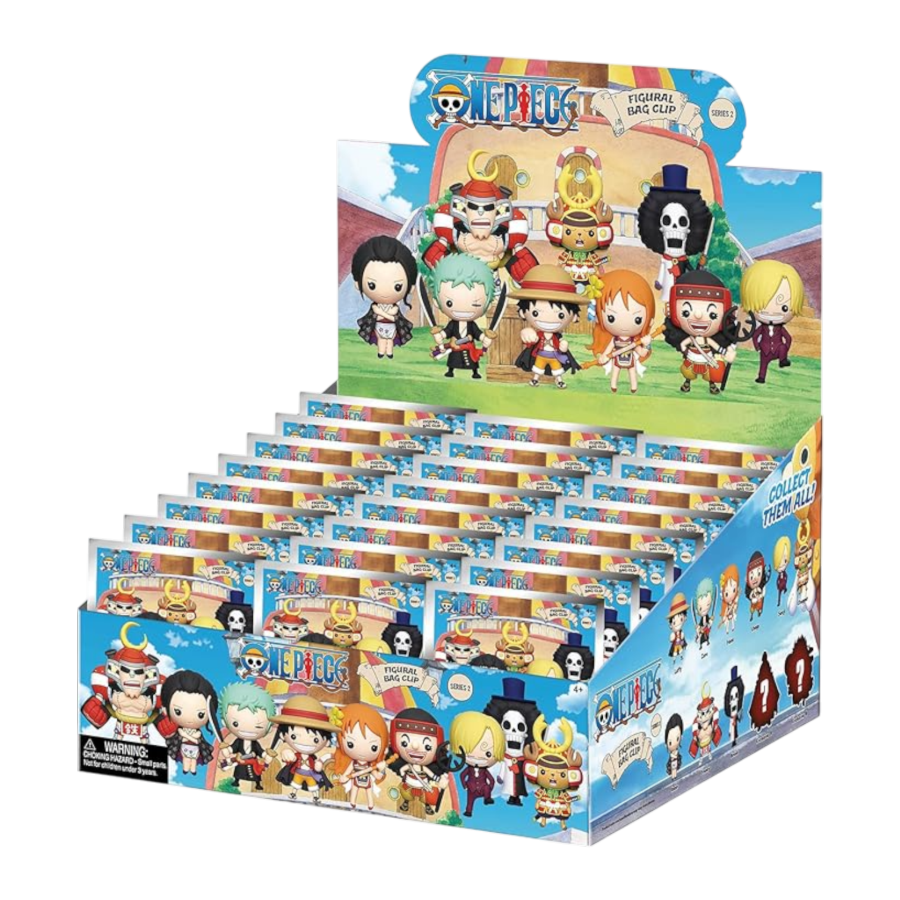 One Piece - 3D PVC Bag Clips Blind Bag Series 2