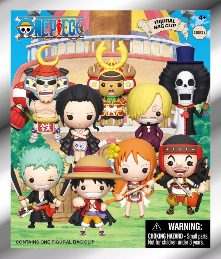 One Piece - 3D PVC Bag Clips Blind Bag Series 2
