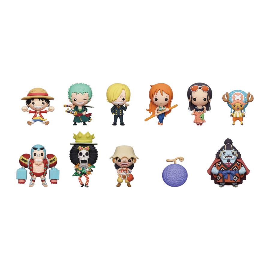 One Piece - 3D PVC Bag Clips Series 3 Blind Bag