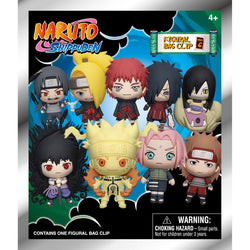 Naruto - 3D PVC Bag Clips (Series 6) Blind Bag