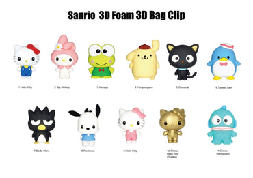 Hello Kitty - 3D PVC Bag Clips (Series 1) Blind Bag