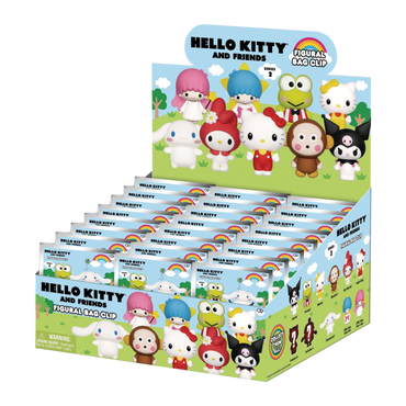 Hello Kitty - 3D PVC Bag Clips Series 2 Blind Bag