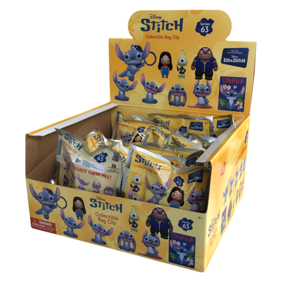 Lilo & Stitch (2025) - 3D PVC Bag Clips Blind Bag