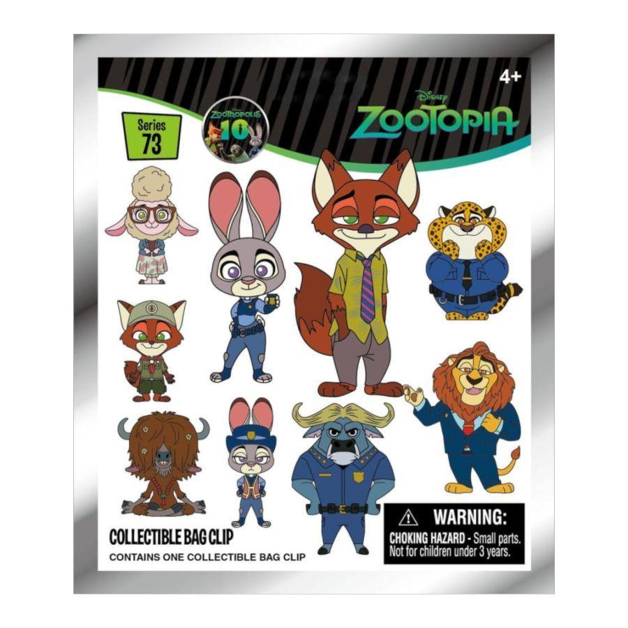 Zootopia – 3D PVC Bag Clips Blind Bag Series 73