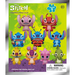 Lilo & Stitch - 3D PVC Bag Clips Series 5 Blind Bag