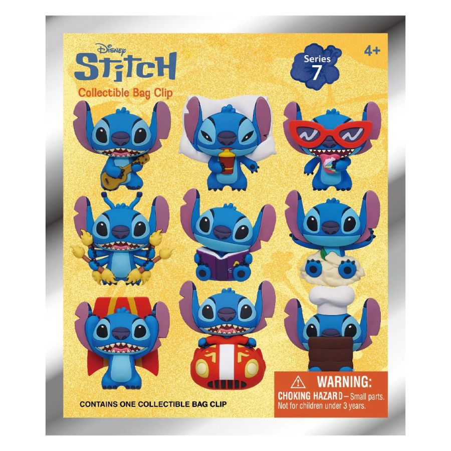 Lilo & Stitch - 3D PVC Bag Clips Blind Bag - Series 7