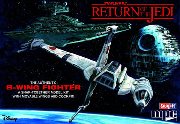 1/144 Star Wars: Return to the Jedi B-Wing Fighter (SNAP) Plastic Model Kit