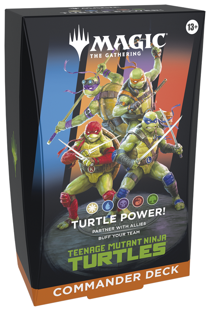 Teenage Mutant Ninja Turtles - Commander Deck - PRE-ORDER 27/02/26 (LOCAL PICKUP ONLY)