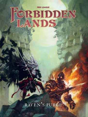Forbidden Lands - Raven's Purge (Campaign Module, Hardback)